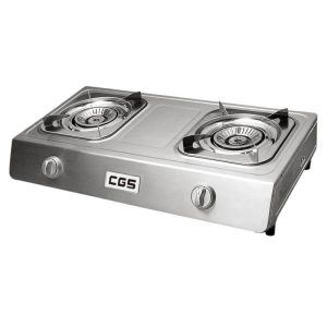 CGS 皇冠牌 CK8268 不銹鋼煤氣雙頭煮食爐