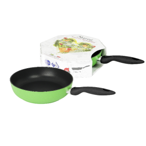 Marca Non-Stick 28cm Frying Pan ( Green/ Red)
