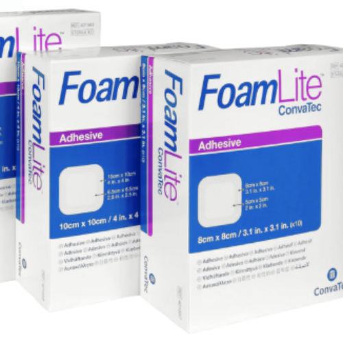 ConvaTec FoamLite (10 × 10 cm), 10's/Box