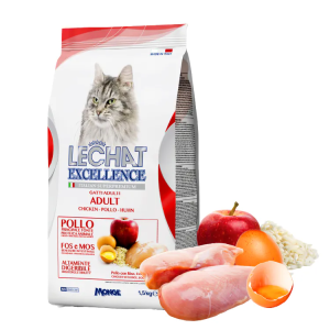 Lechat Excellence 雞肉蘋果 成貓健體配方 1.5 kg