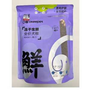 Okeepet 凍乾生鮮全營養犬糧（雞肉 & Ω-3配方）