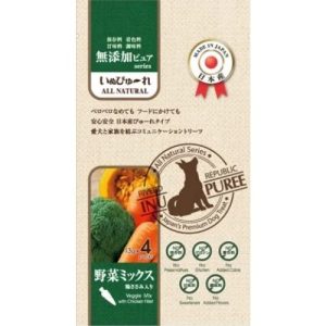 Riverd Republic 狗狗無添加肉泥 - 蔬菜雞肉 (4本)