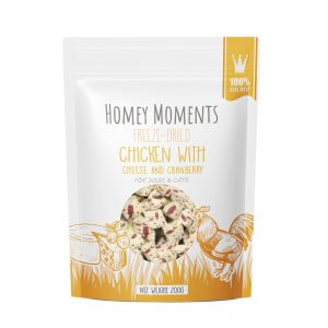 Homey Moments 芝士小红莓冻干鸡粒(200g