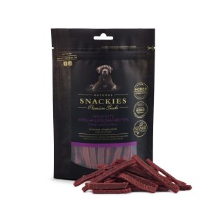 Snackies Dried Deer Stripes Dog Treats (170g)