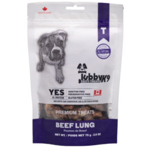 TubbyK9 Beef lung (75g)
