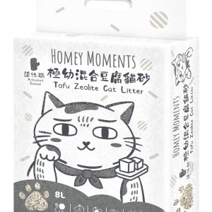 Homey Moments 活性碳极幼混合豆腐猫砂 (8L)