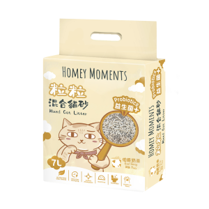 Homey Moments 益生菌粒粒混合猫砂 (伯爵奶茶) 7L
