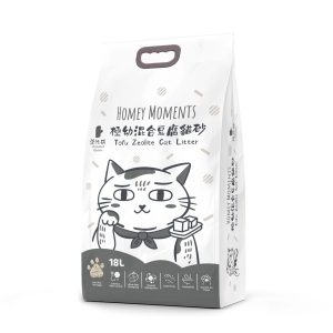 Homey Moments 活性碳極幼混合豆腐貓砂 (18L)