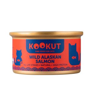 Kookut 野生阿拉斯加三文魚貓罐 (70g)