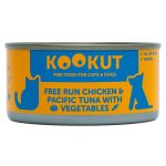 KOOKUT放养鸡太平洋吞拿鱼蔬菜 (150g)