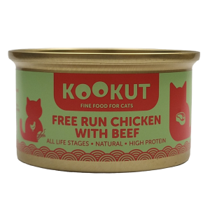 Kookut 放养鸡牛肉猫罐 (70g)